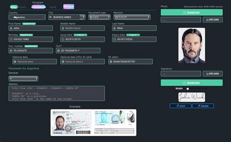 app para crear dni falso